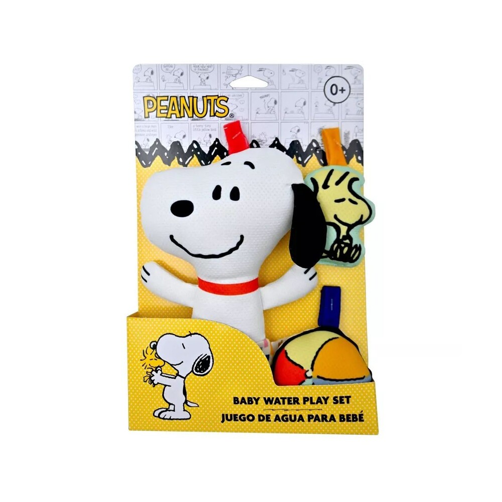 Peanuts Snoopy Woodstock Ball Baby Water Play 3 Piece Set